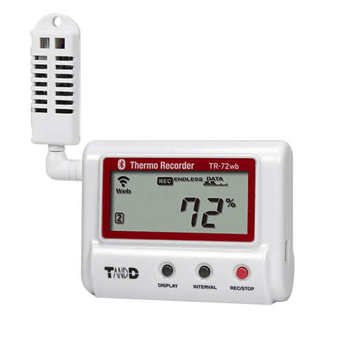 Wireless temperature and humidity