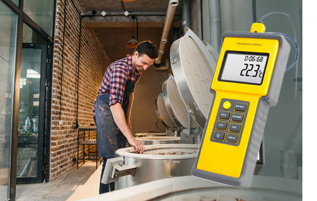 thermocouple thermometer for kiln