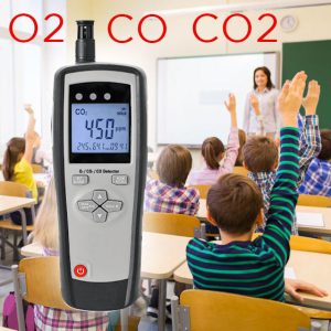 Classroom CO2 levels tester