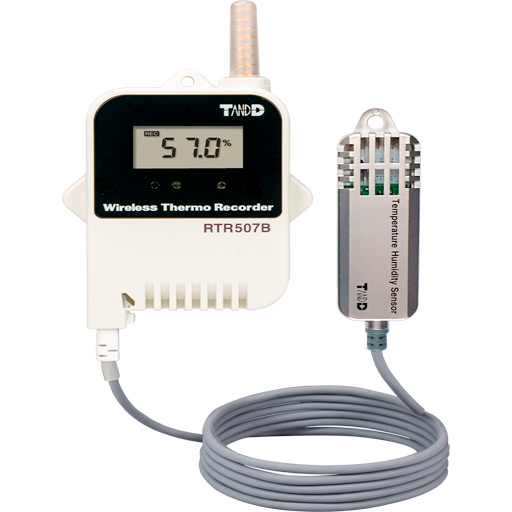 WIRELESS TEMPERATURE AND HUMIDITY temp data logger WITH HIGH PRECISION SENSOR
