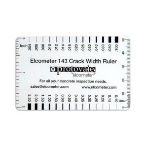 Crack width ruler