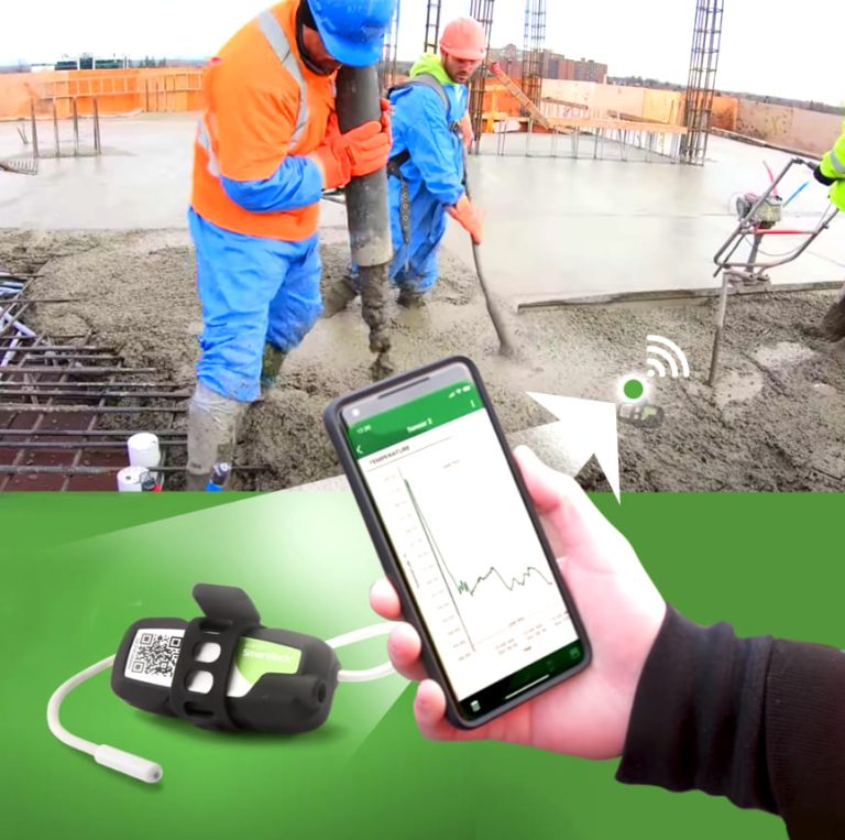 Smart Rocks Sensor Wireless Concrete Sensor - Geneq Online