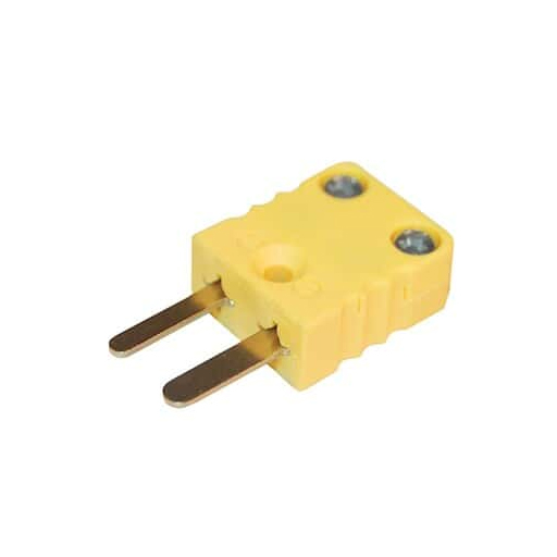 MINIATURE TYPE-K THERMOCOUPLE MALE CONNECTOR
