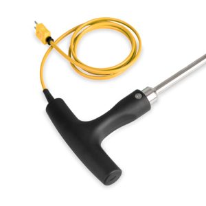 Heavy duty t-handle type k temperature probe