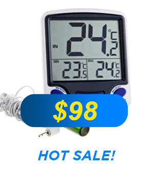 Vaccine fridge thermometer free shipping