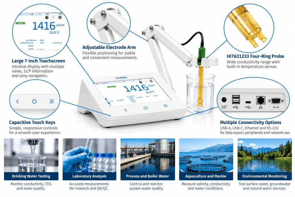 Benchtop Conductivity Meter Feature Guide